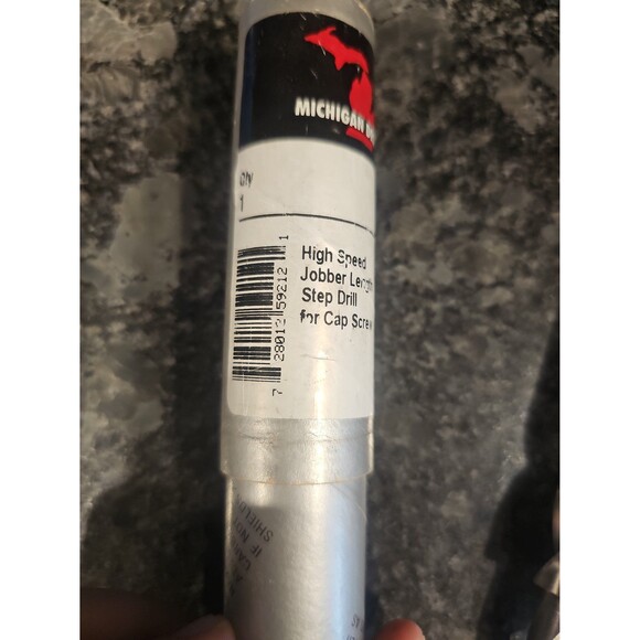 1/2 HSS JOBBER STEP Drill - For Cap Screw - Picture 2 of 6